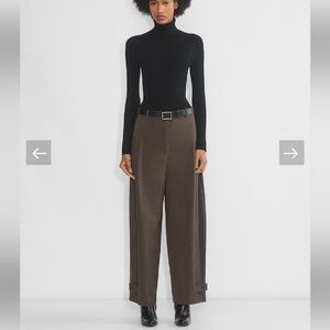 Aritzia Dialogue Pant Mocha Brown  Size 4!